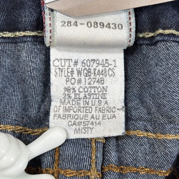 True Religion Misty Jeans Women's 30 Dark Wash Skinny Stretch Flap Pockets - Picture 12 of 12